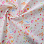 Fabric width 1.45m x 1.0m price / Watercolor berry pink