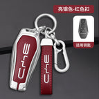 Silver light + Buckle Red