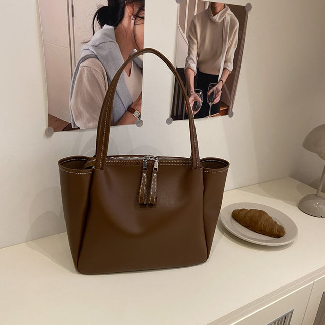Tote Bag for Women 2025 New Export Women's Bag Handbag Large Capacity Cross-Border Soft Leather Single Shoulder Large Bag Women's Bags