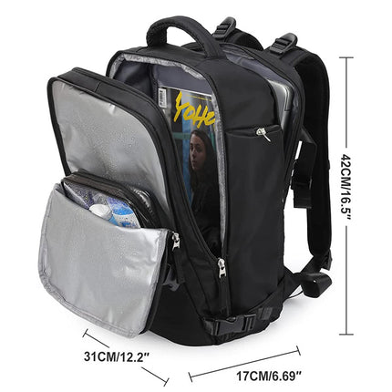 Travel Backpack, Fitness Backpack, Dry and Wet Separation Computer Bag, Travel Bag 2024, Waterproof, Multi-Functional, Large Capacity