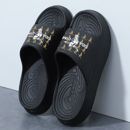 2025 New Men's Slippers, Men's Outdoor Wear-Resistant Summer Outdoor Wear Indoor Dormitory Thick-Soled Big Boys' Sandals
