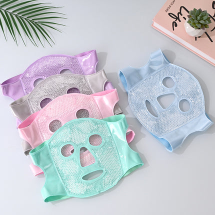 Ice Mask, Ice Eye Mask, Ice Pack, Facial Mask, Postoperative Recovery Artifact, Hot Compress, Full Face Cooling, Super Soft Face Mask