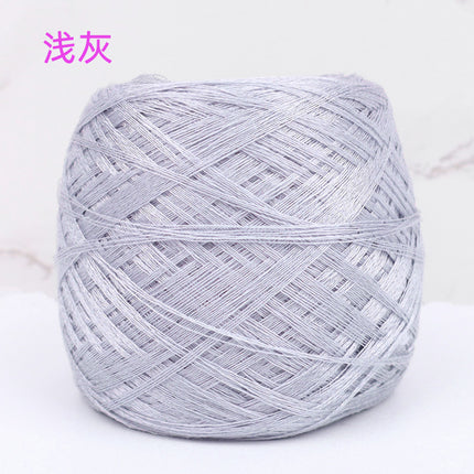 Silk Joy Wholesale Spring and Summer Mulberry Silk Tencel Yarn DIY Hand Knitting Yarn Ball Ice Silk Yarn Fine Yarn Worsted