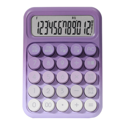 Voice Calculator High Color Value Gradient Portable Computer 12-Bit Large Screen for Office Examination