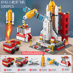 8742-1 space shuttle 1000pcs