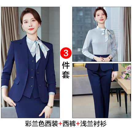 Suit suit Women's Spring 2024 New Advanced Sense Professional Manager Commuter Work Suit Temperament Work Clothes