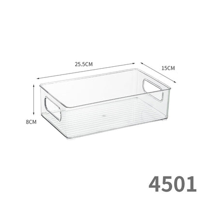 Desktop Storage Box Acrylic Transparent Toilet Bathroom Cosmetic Mask Compartment Storage Box Sundries Storage Box
