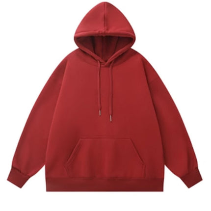 2024 New Arrival Small fleece-lined Thickened Loose Hoodie Customized Student Joker Hoodie Casual Fashion