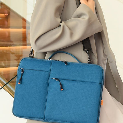 Cross-Border Laptop Bag, Large Capacity, Multi-Pocket Tablet Storage Bag, Fashionable and Versatile Notebook Liner Bag
