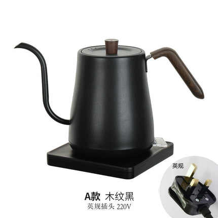 Slender Mouth Electric Household Kettle with Thermometer Coffee Hand Kettle Electric Kettle Electric Coffee Pot