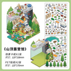 Mountain top camping hall