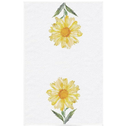 Factory direct lemon microfiber kitchen towel absorbent to oil dishwashing towel household desktop cloth wholesale
