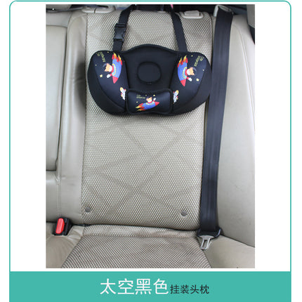 Cross-Border Anti-Stranglehold Car Seat Belt Hanging Cartoon Pillow Car Rear Seat Cushion Neck Protector Children's Headrest