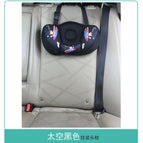 Space black hanging headrest / One size fits all