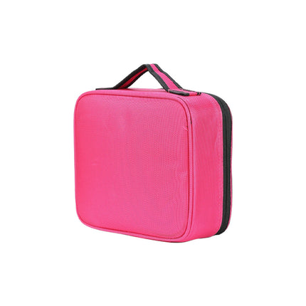 Decemars Multifunctional Storage Cosmetic Bag with Free Space Division, Large Portable Multi-Layer Removable Partition Bag