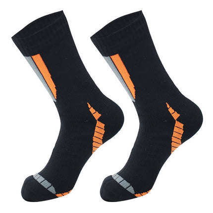 Long tube waterproof socks hiking wading outdoor camping skiing adventure mountaineering warm breathable waterproof socks