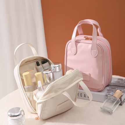 Travel portable cosmetic bag large capacity high-end feeling ins style high-value shell portable storage bag a batch