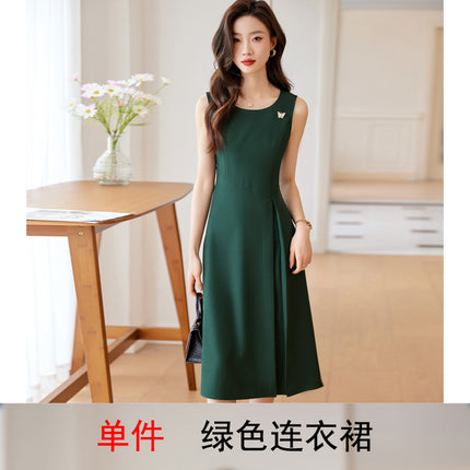 Suit Jacket with dress Women's Spring and Autumn Small Women's Suit with Pants Professional suit ol Work Clothes