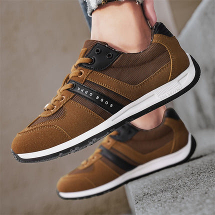 2025 spring and summer tremolo fast hand with mesh breathable sports men's shoes outdoor tooling thick-soled running shoes forrest gump shoes