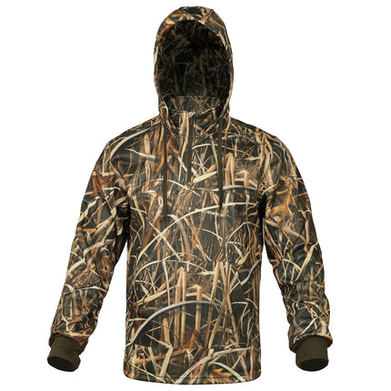 Hunting Camouflage Bionic Tree Fleece Sweater Autumn and Winter New Hunting Warm Hoodie Fleece Pullover D50