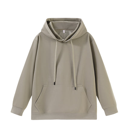 Guangdong Warehouse Women's Autumn Trendy Brand New Product 839 # 300g Dison Cotton Hoodie Sweatshirt with Double-Layer Hood, Loose Pullover