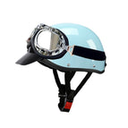 free size 55-62 head circumference / 3C blue brim transparent goggles