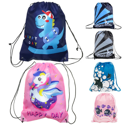 Swimming Bag Children's Men's and Women's Sports Fitness Storage Beat Bag Beach Swimming Waterproof Bag Lightweight Shoulder Travel Bag
