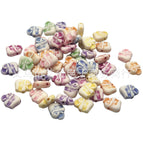Mixed colors randomly / 26 elephant 8*12mm 0.5kg about 1400 pieces