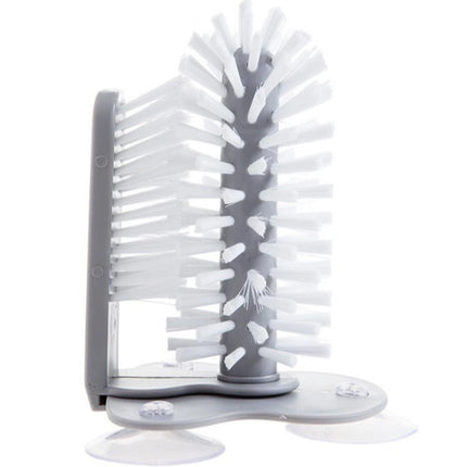 Cup Brush, Cup Washing Brush, Suction Cup Brush, Multifunctional Milk Tea Shop Suction Wall Rotating Decontamination Cleaning Glass Cup Brush