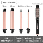 [combination 1] 5-in-1 curling iron british standard 230v (not available in china)