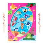 Frog fishing (10 fish + 2 fishing rods)