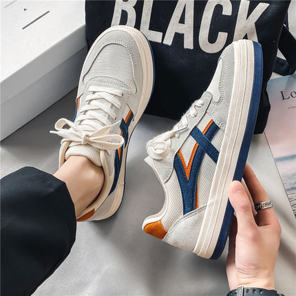 Men's Shoes 2024 New Autum Breathable Mesh Forrest Gump Flat Shoes Heightening Canvas Shoes Sports Casual Trendy Shoes