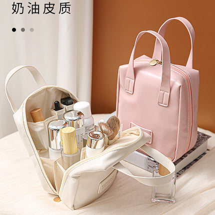 Travel portable cosmetic bag large capacity high-end feeling ins style high-value shell portable storage bag a batch
