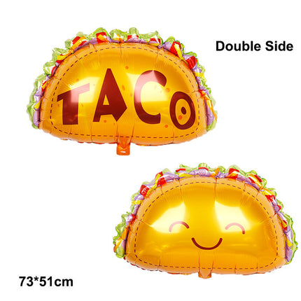Cross Border New Ball Mexican Carnival Party Decoration Balloons FIESTA Alpaca Cactus Burrito Balloons