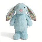 【no standard】 / Floral lop-eared rabbit - blue [25cm]