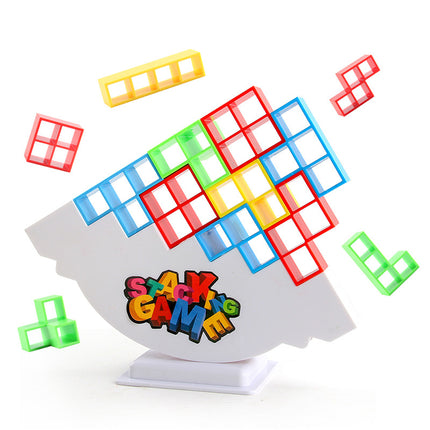 Children's Educational early education Russian jengle balance building blocks jengle rocking music parent-child interactive board game toys