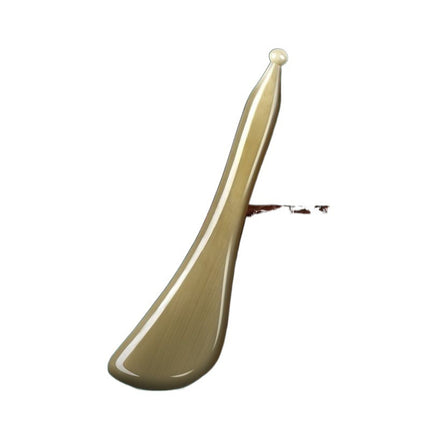 Natural White Buffalo Horn Scraping Board Facial Hospital Face Eye Bra Stick Massage Wrinkle Scraping Board