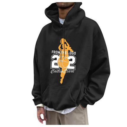 Europe and the United States men's Amazon cross-border source manufacturers international station basketball sports hoodie hoodie jacket American