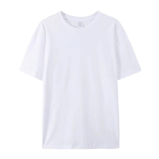 2025 Summer New Cotton Short-sleeved T-shirt Women's Half-sleeved Loose Casual All-match Round Neck Korean Printed Custom-made Women