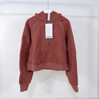 Coffee red 039 half zipper sweatshirt / M/4 code fit 45.00 kg-55.00 kg