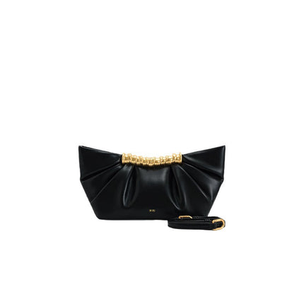 【Cross-Border】Jw Pei Pleated Clutch Bag Leia New Evening Bag Metallic Stylish Shoulder Crossbody Bag