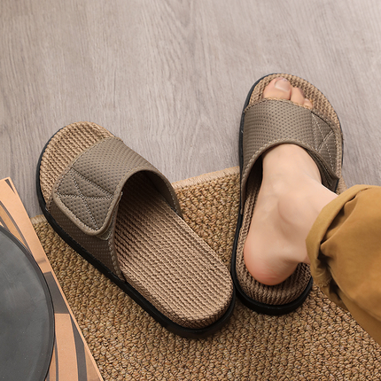 Men's Summer Outdoor Slippers, Outdoor Sports Soft-Soled Vietnamese Beach Sandals