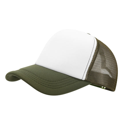 Amazon's Hottest Customized Sponge Mesh Cap for Men and Women Travel Advertising Double Solid Color Baseball Manufacturer Wholesale Buttoned Style