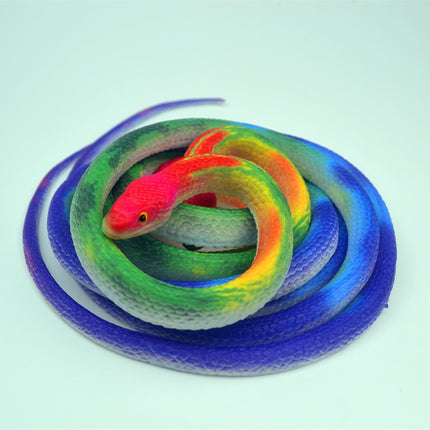 New Soft Rubber Pattern Python, King Snake, Germanium Snake, Red Snake, Various High Artificial Fake Snake Models