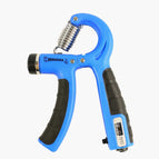 [Upgrade with adhesive-coated handshake] 60kg grip strength / [with counting function/grip] blue