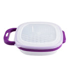 Three-in-one stainless steel round Planer [Purple]]