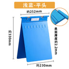 Light blue-flat head