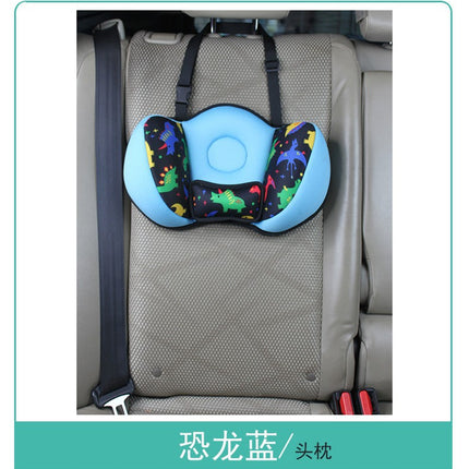 Cross-Border Anti-Stranglehold Car Seat Belt Hanging Cartoon Pillow Car Rear Seat Cushion Neck Protector Children's Headrest
