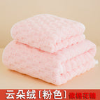 Towel: 34*74cm / Cloud velvet [pink]