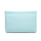 355 blue striped flat pocket large size